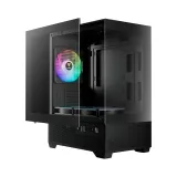 CASE GAMDIAS AURA GC9M ELITE ARGB BLACK – MICRO TOWER | 3 FAN ARGB | VGA 280MM